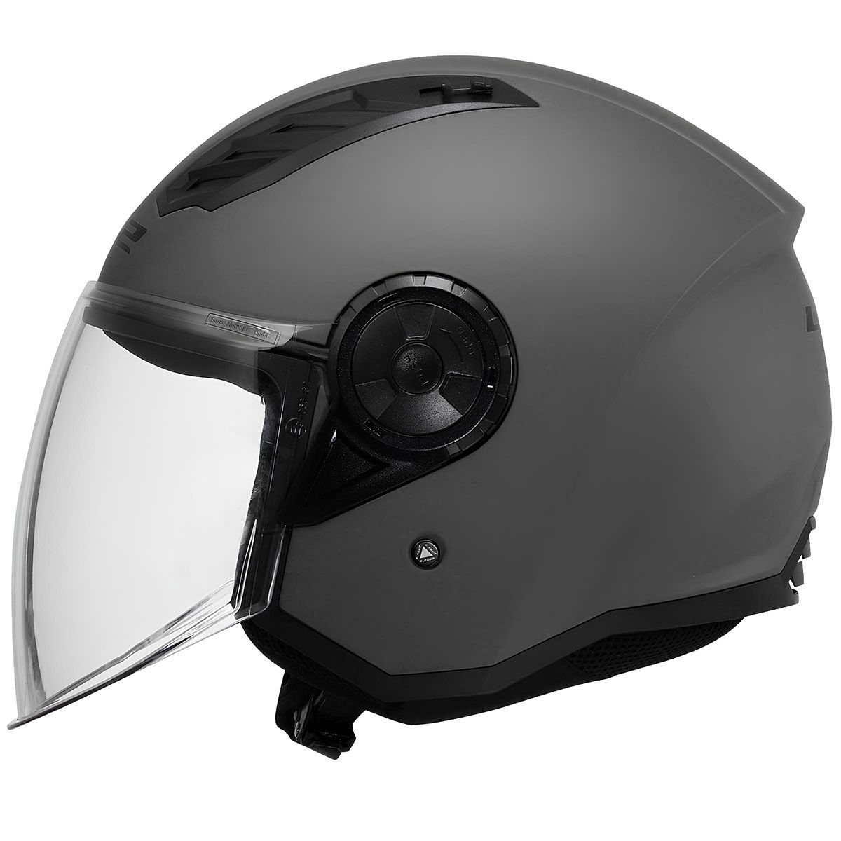 LS2 AIRFLOW 2 MAT TITANIUM KASK L