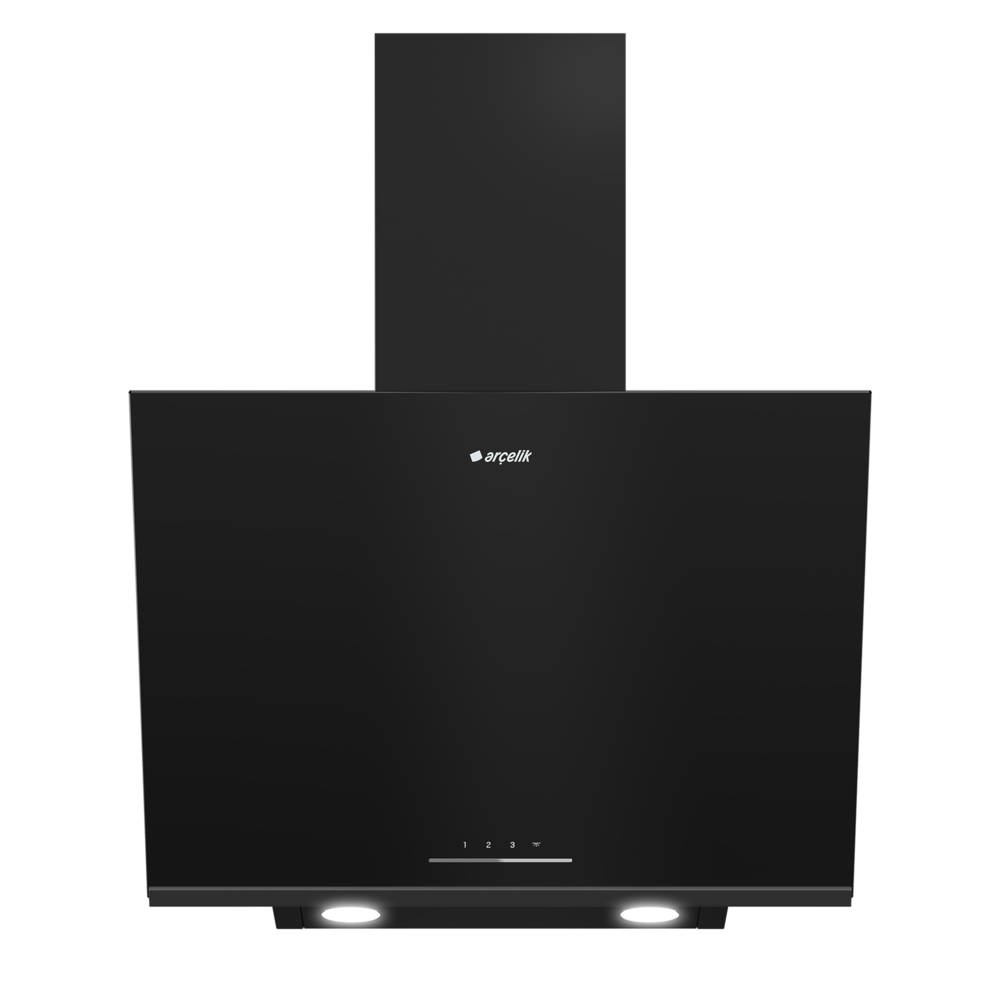 Arçelik ADE 606 D Duvar Tipi Davlumbaz Dark Inox