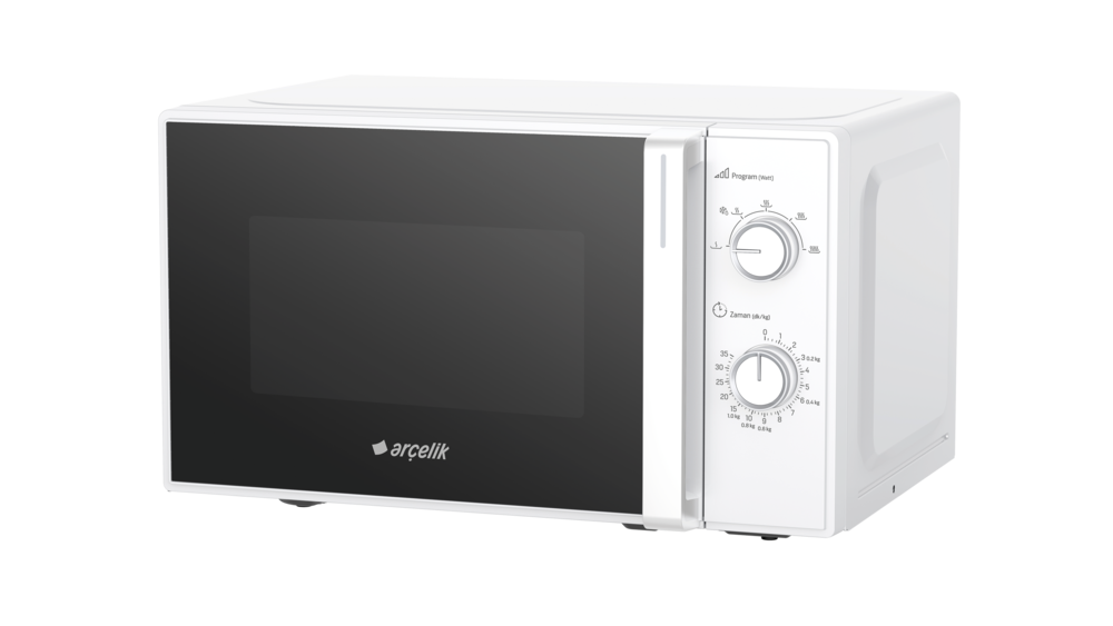 Arçelik MD 201 B Beyaz 20 lt Mikrodalga Fırın