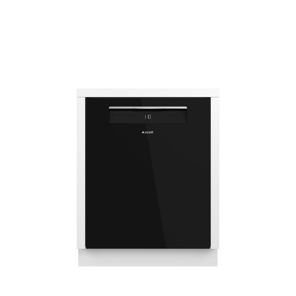 Arçelik ABC 160 S Siyah 6 Programlı Ankastre Bulaşık Makinesi teşir