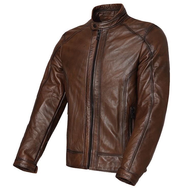 VEXO MOTO DERİ MONT ANTİK KAHVE 3XL