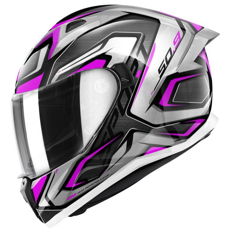 GIVI 50.9 ATOMIC LADY TITANIUM-GRİ-PEMBE KASK S