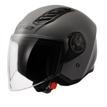 LS2 Airflow Açık Nardo Gri Motosiklet Kaskı XXL