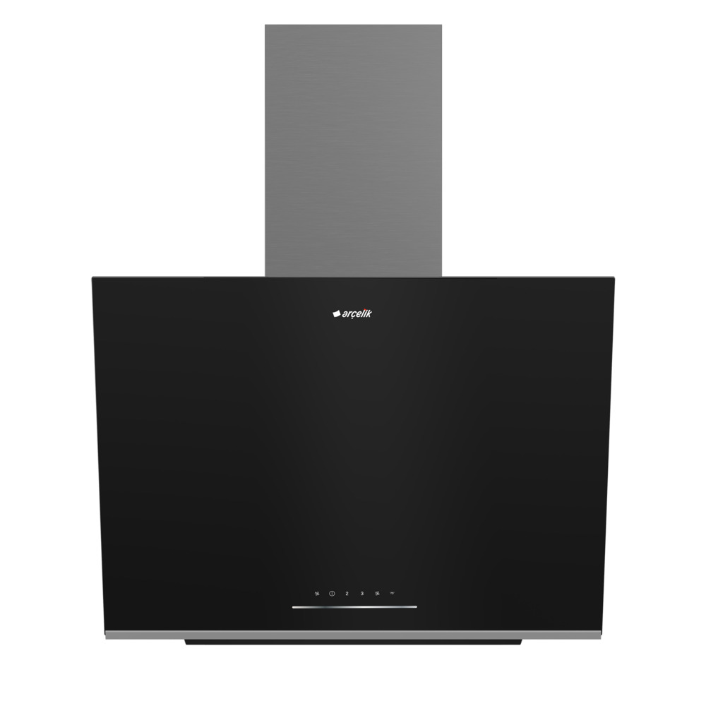 Arçelik ADE 606-2 S Duvar Tipi Ankastre Davlumbaz Siyah