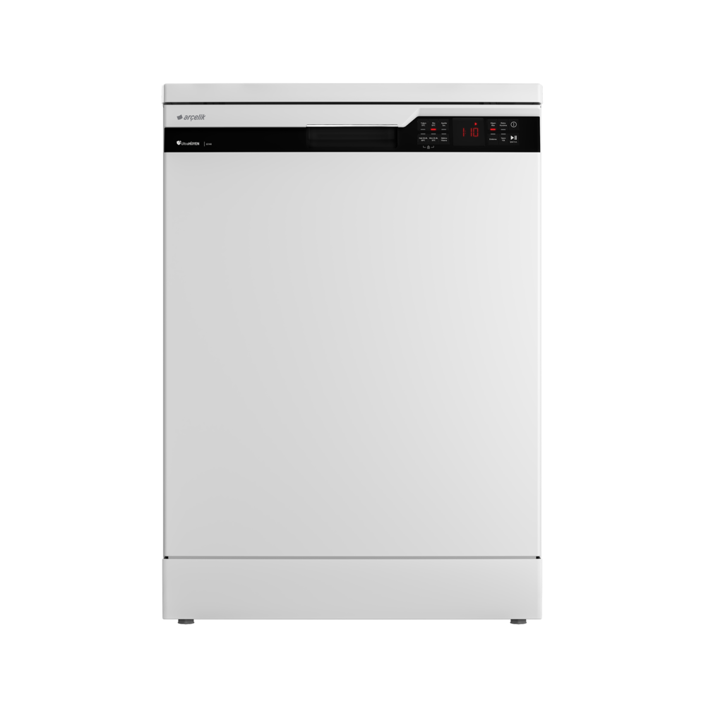 Arçelik 6144 Ultra Hijyen 4 Programlı Beyaz Bulaşık Makinesi REVİZYONLU