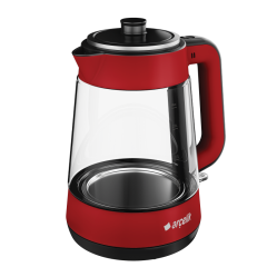 Arçelik CM 6964 K Resital Kırmızı 1900 W Cam Demlikli Çay Makinesi