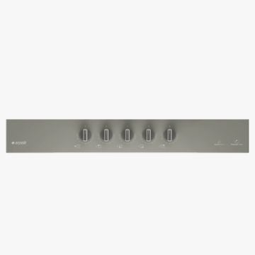 Arçelik OCD K 752-2 DWKYG Wok Gözlü Gri Cam Ankastre Ocak