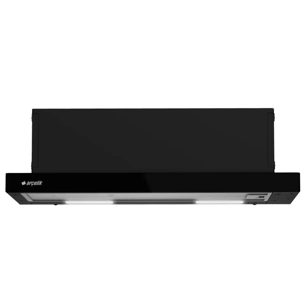 Arçelik P 181 TS Siyah Ankastre Sürgülü Aspiratör