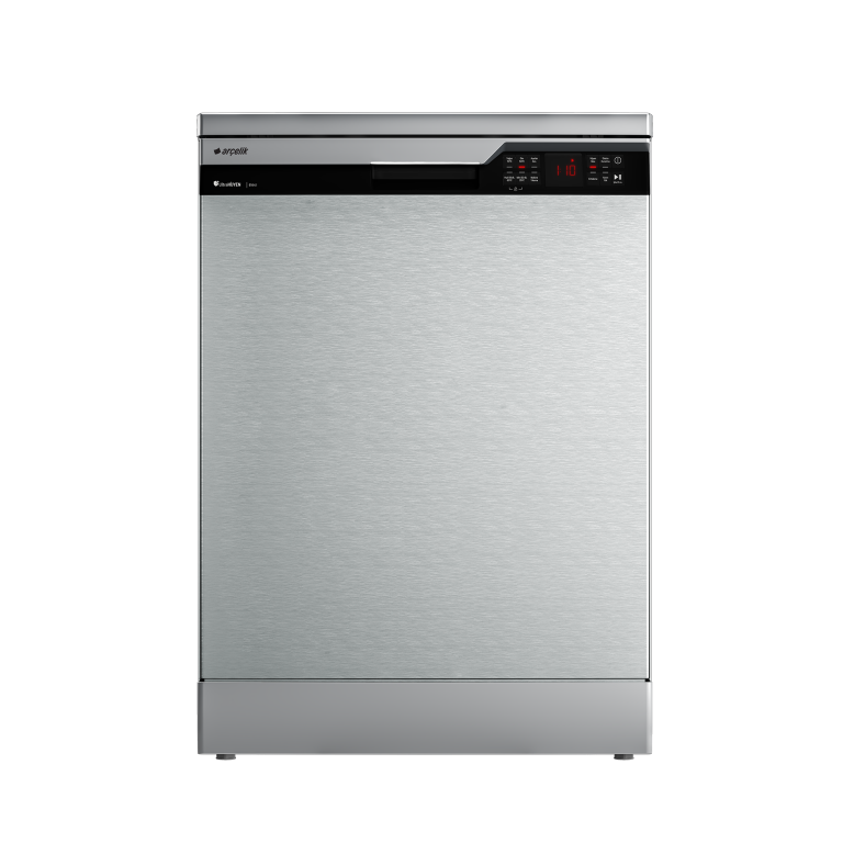 Arçelik 6144 I Ultra Hijyen 4 Programlı Inox Bulaşık Makinesi