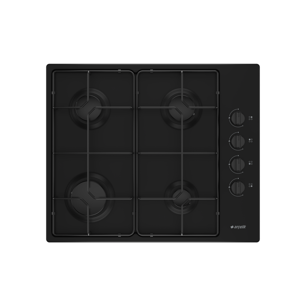 Arçelik OMD D 611 ES Siyah Ankastre Ocak