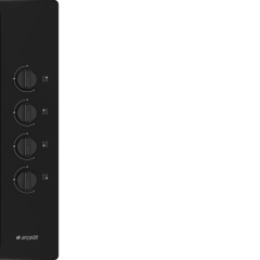 Arçelik OMD D 611 ES Siyah Ankastre Ocak