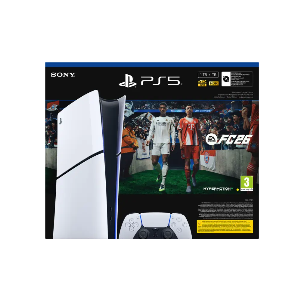 PS5 Slim Digital + FC 26 Bundle Oyun Konsolu