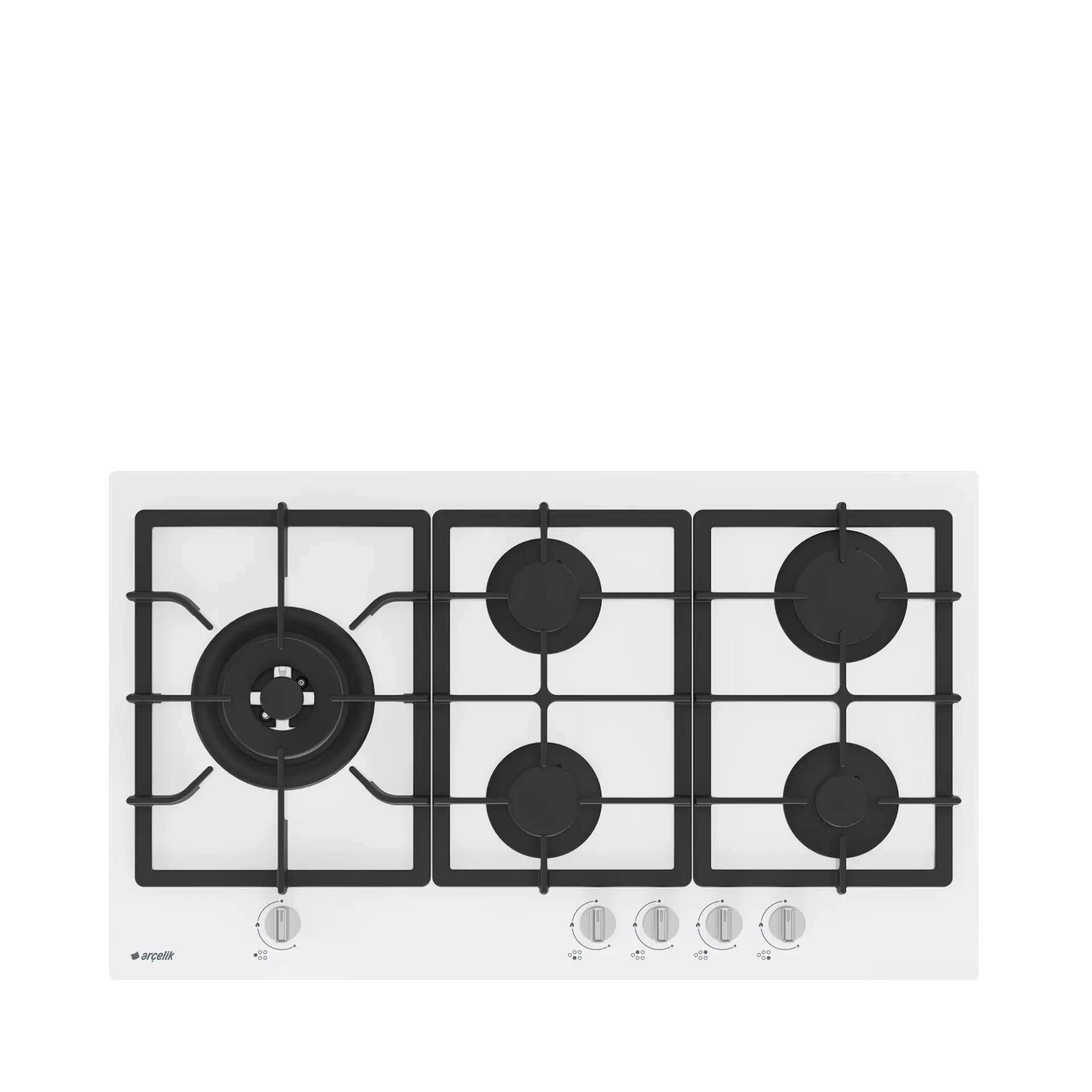 Arçelik OCD D 902 DWB Beyaz Cam Ankastre Ocak