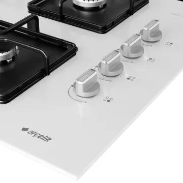 Arçelik OCD K 651 EWB Gazlı Cam Tablalı Ocak