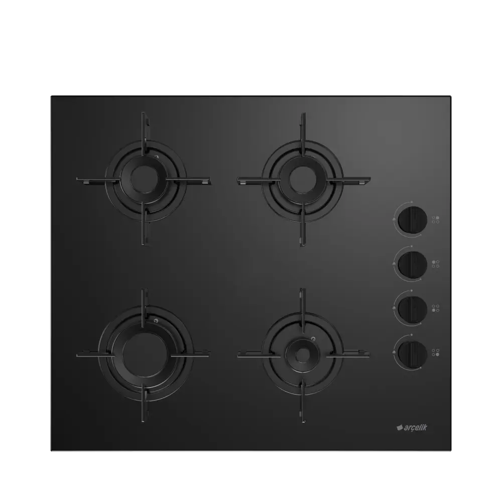 Arçelik OCD T 601 ESR Gazlı Cam Tablalı Ocak