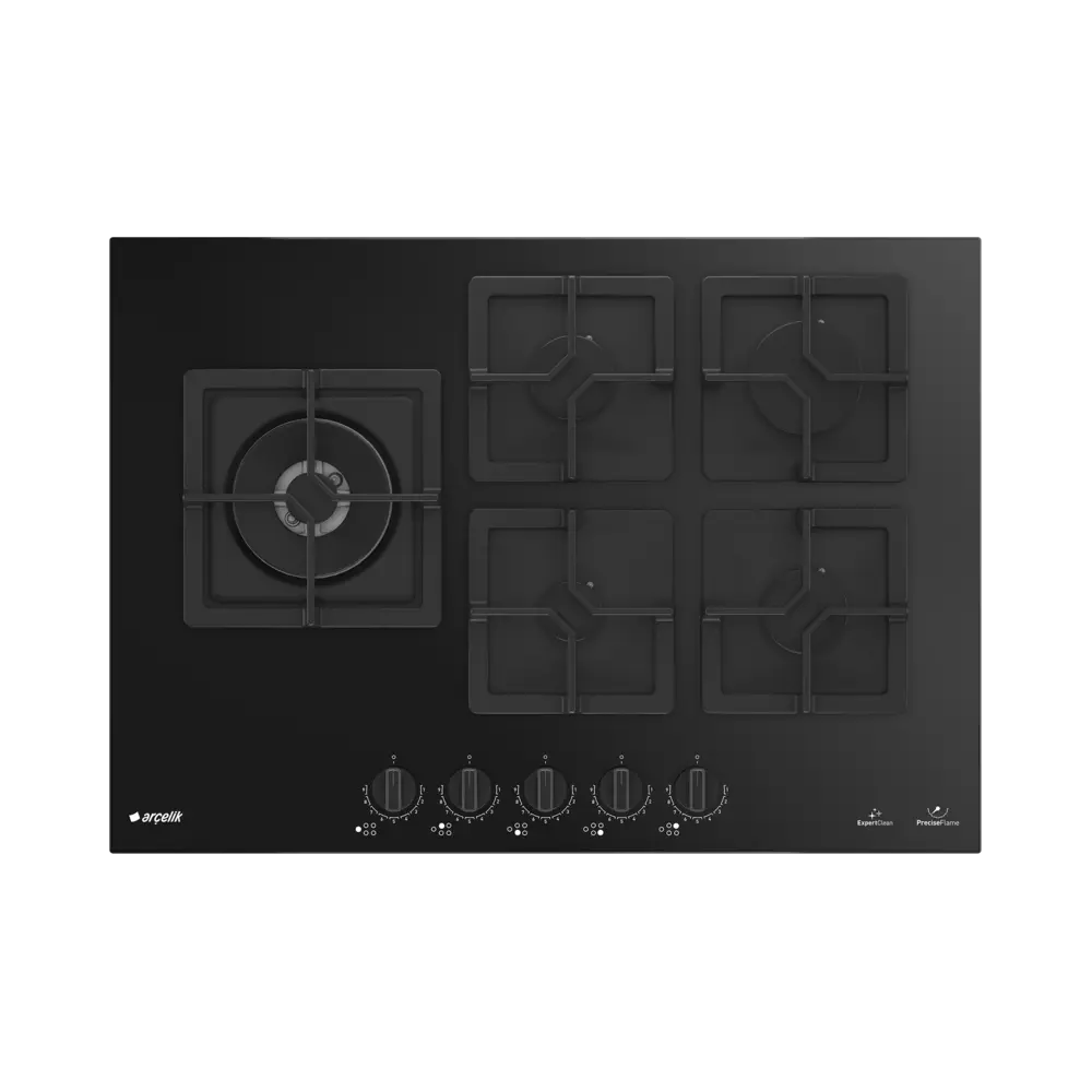 Arçelik OCD K 752-3 DWKYS Gazlı Cam Tablalı Ocak