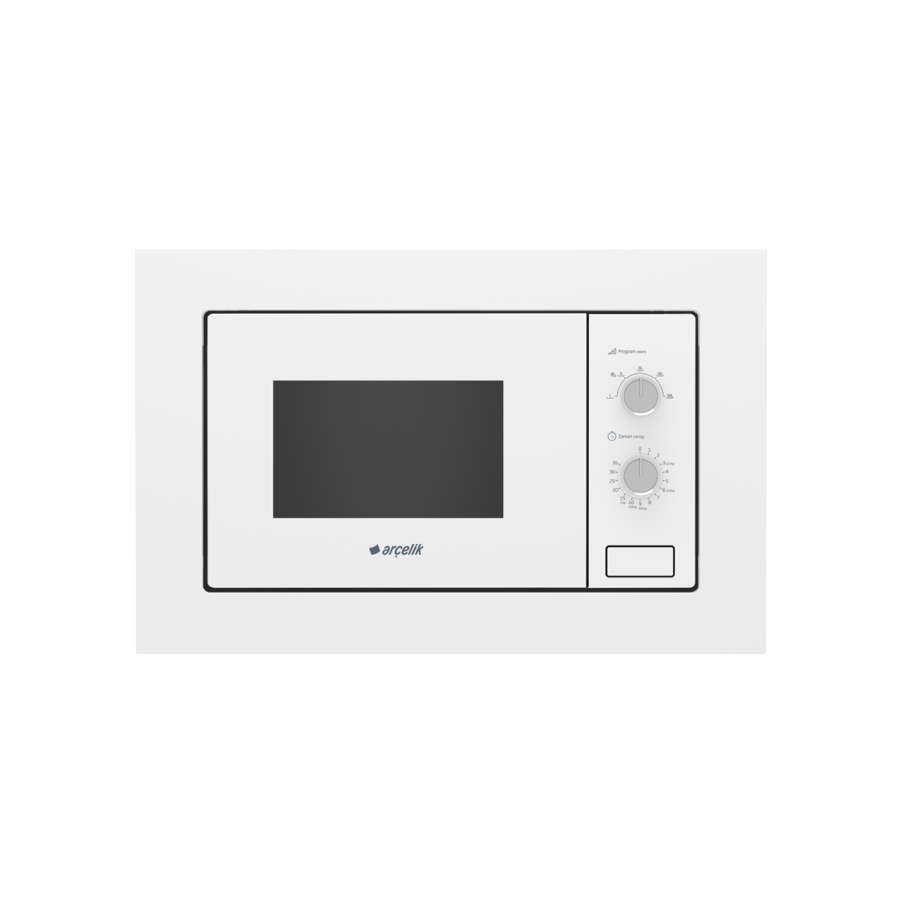 Arçelik MA 2030 B 20 lt Beyaz Ankastre Mikrodalga Fırın