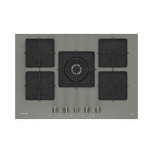 Arçelik OCD K 752 EWG Wok Gözlü Gri Ankastre Cam Ocak