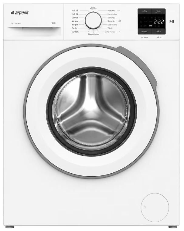 ARÇELİK 7121 1200 Devir 7 kg Çamaşır Makinesi