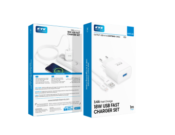 IOS 3.4A SARJ SETI (ADAPTOR-KABLO) Şarj Cihazları