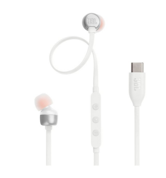 JBL Tune 310C Beyaz Type-C Kablolu Kulak içi Kulaklık