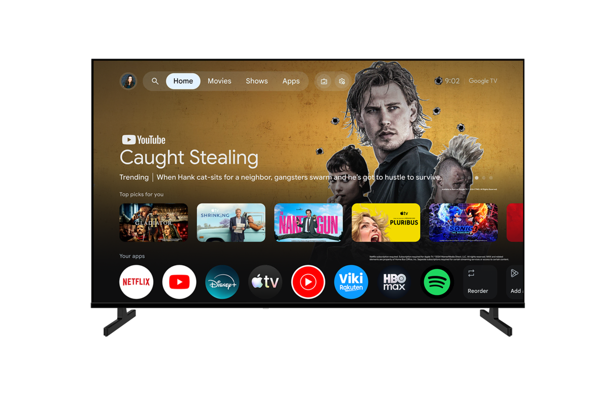 7 Serisi QLED 75'' 4K UHD Google TV - A 775 D Smart TV